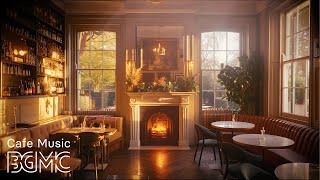 Morning Jazz Ambience - Relaxing Smooth Jazz Music with Fireplace Sounds
