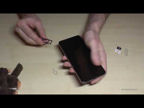 Samsung Galaxy A52s: How to insert the SIM card? Tutorial for the SIM cards