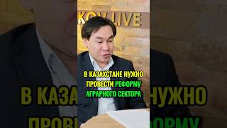 В Казахстане необходимо реформировать аграрный сектор экономики #безопасность #омурзаков #кооператив