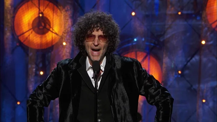 Howard Stern Inducts Bon Jovi at the 2018 Rock & R...