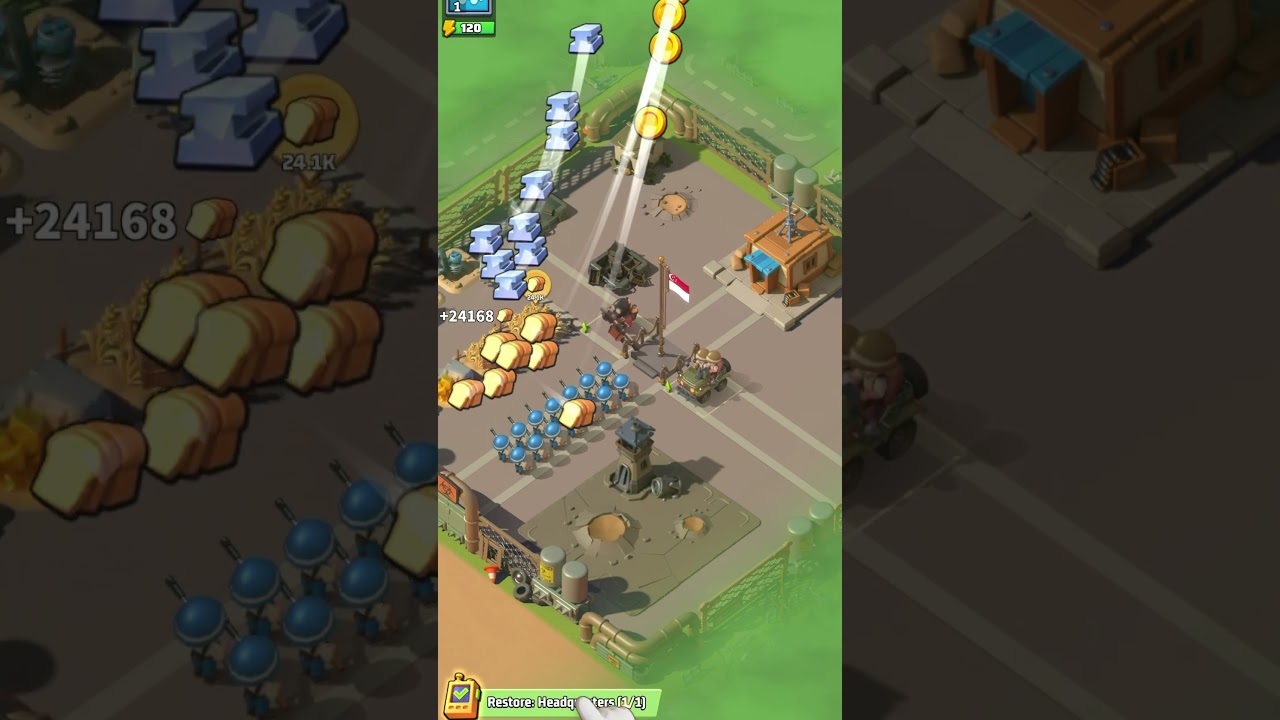 Let’s build army camp 