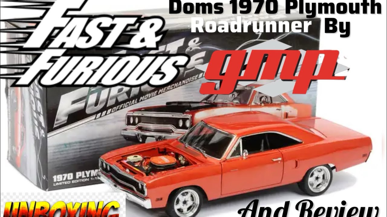 1/18 Fast And Furious Doms 1970 Roadrunner By GMP: The Finale/Part
