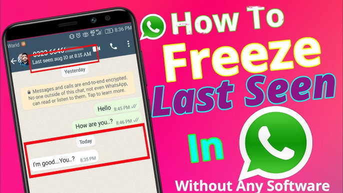 How to hide online status and last seen on WhatsApp., by Mhmdi Tech