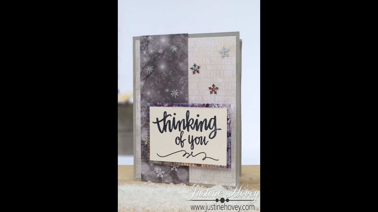 3 Cards, 1 Stamp January 2015: Hand Lettered Winter Wishes *Card 3* (23)