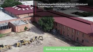 AISD 2017 Bond: Murchison MS July 2019 Update