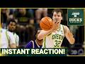 REACTION: Oregon STUNS Washington as KJ Evans SAVES Senior Night for Nate Bittle, Dana Altman