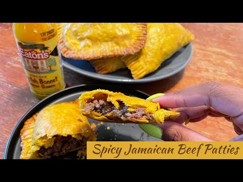 Spicy Jamaican Beef Patties