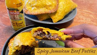 Spicy Jamaican Beef Patties