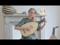 Ieva Baltmiskyte - Mille Regres by Hans Newsidler on 7 course lute by Muzikkon