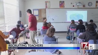 Durham Public Schools teacher recruitment program