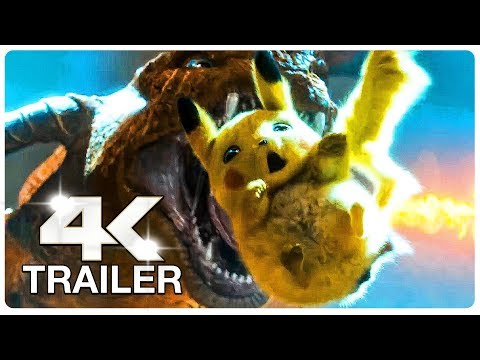 POKEMON Detective Pikachu Trailer (4K ULTRA HD) NEW 2019