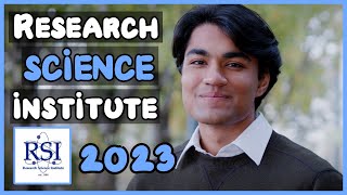 How I Got Into Research Science Institute (RSI) - My Approach to the Application by Rishab Jain 21,692 views 1 year ago 18 minutes