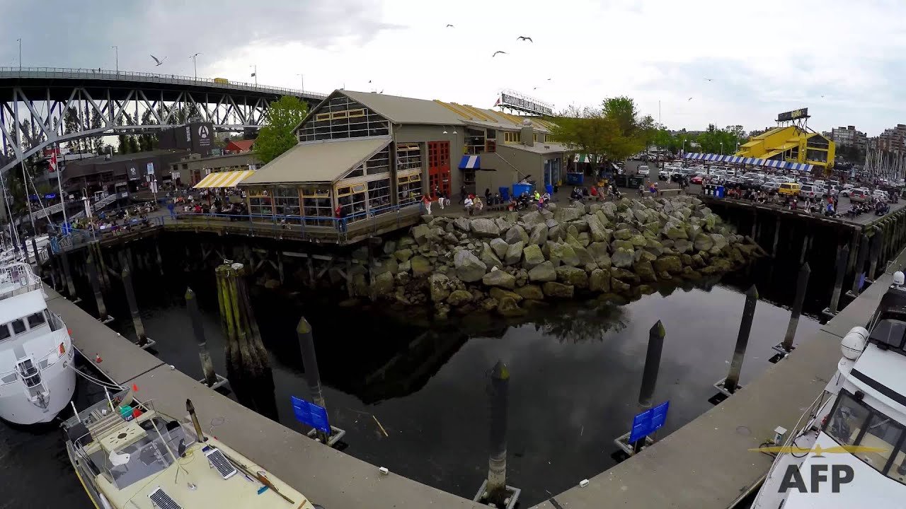 Granville Island Boat Ride Aerial Flight Photography YouTube