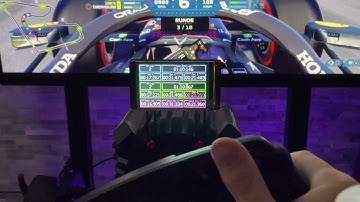 F1 2022 WiFi Sim Racing Dashboard on PS5 - no PC or SimHub required.