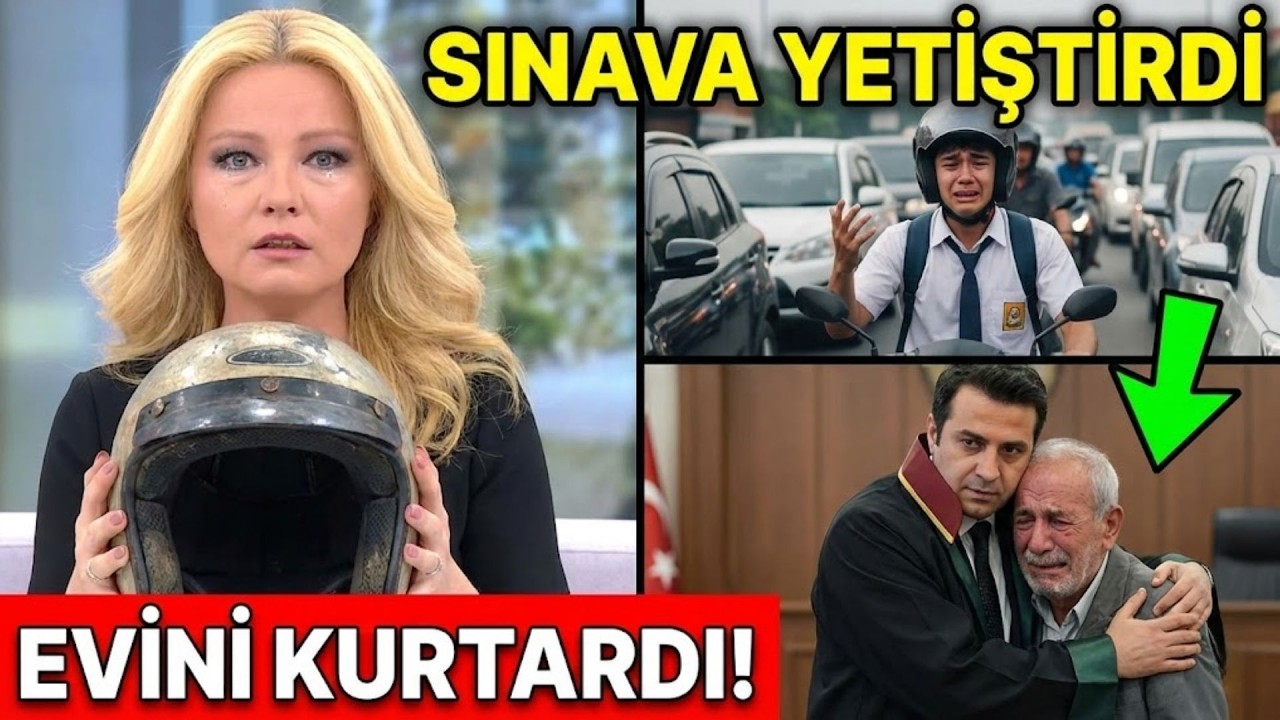 ÜNİVERSİTE SINAVINA YETİŞTİRDİĞİ O ÇOCUK YILLAR SONRA AVUKAT OLUP KURYENİN EVİNİ KURTARDI!