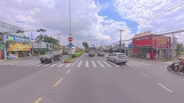 Cầu vượt Củ Chi, quốc lộ 22 hướng về nội thành Sài Gòn | Vivu khắp nẻo☆