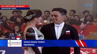 SEA Games 2019 - Dancesport | Single Dance Tango All Dancers - Standard Discipline