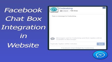 Facebook messenger chat box integration in website in hindi urdu