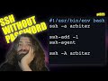 Passwordless ssh with keys using `ssh-agent` - You Suck at Programming #025