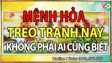 Mệnh Hỏa Nên Treo Những Bức Tranh Này Để Thu Hút May Mắn Và Tài Lộc - Shop Tranh YoCaDo