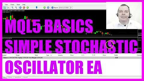 LEARN MQL5 TUTORIAL BASICS - 47 SIMPLE STOCHASTIC EA