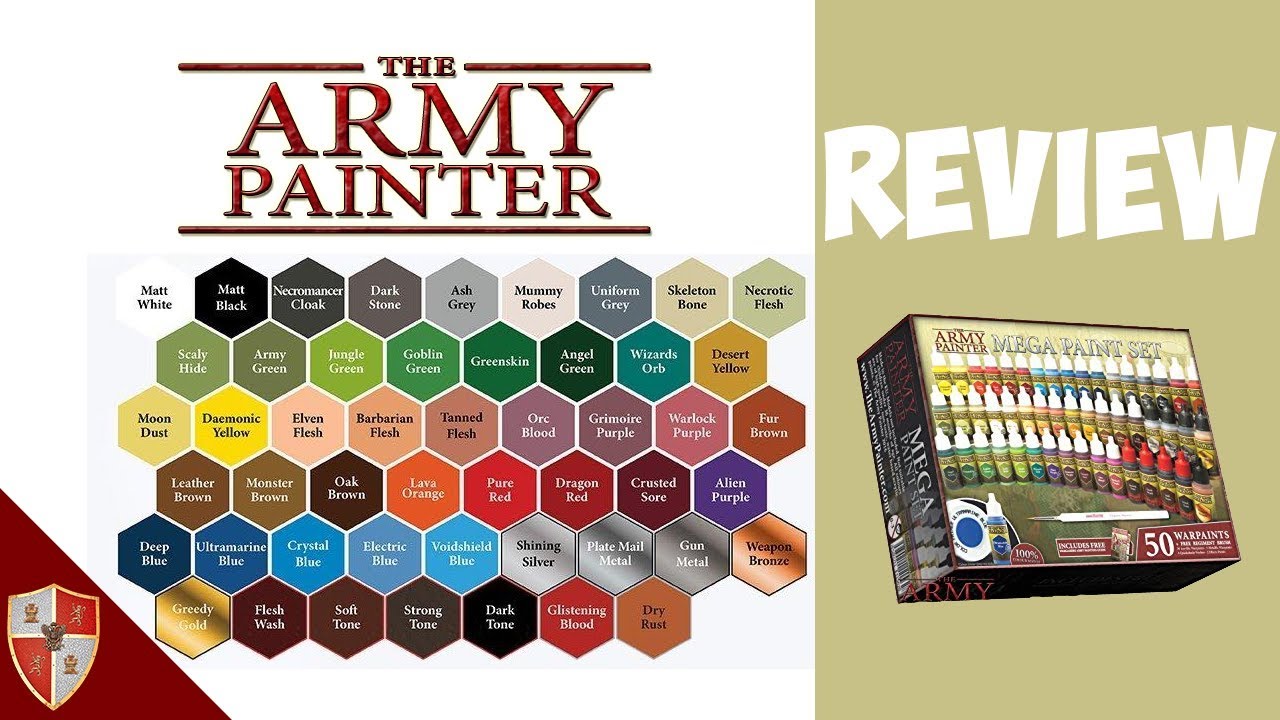 The Army Painter Mega Paint Set WP8021 - Warpaints Miniature
