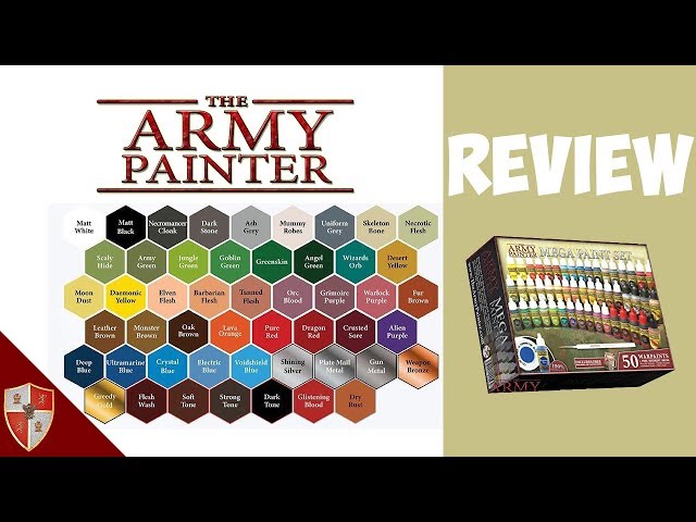 The Army Painter Mega Paint set ULTIMATE REVIEW 