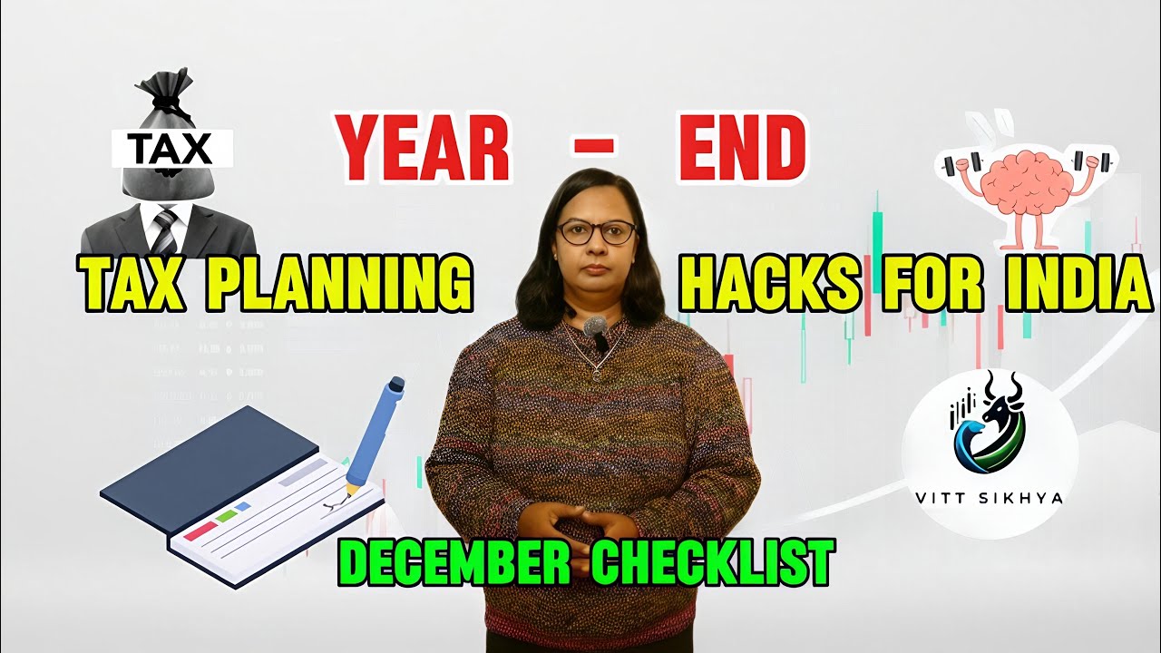 Year-End Tax Planning Hacks for India 🇮🇳 | December Checklist to Save ...
