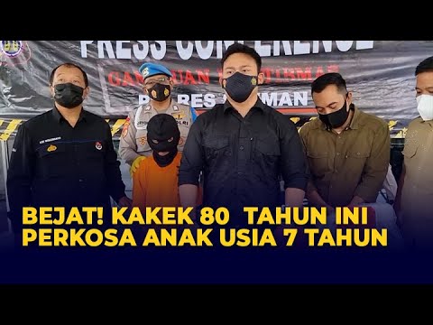 Tega! Kakek 80 Tahun ini Perkosa Anak Usia 7 Tahun