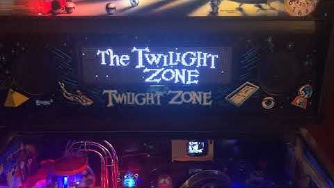 Twilight Zone TZ Pinball LED ColorDMD