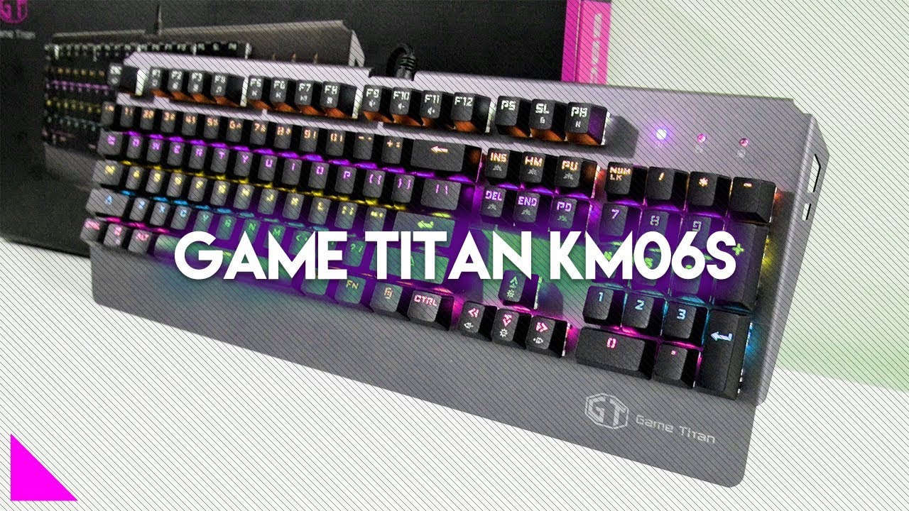 Keyboard Dingin Adem Game Titan KM06S YouTube