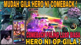 SOLOZ MACAM TU JE BUAT COMEBACK MAIN HERO NI ? SERIUS LAH OP MACAM NI HERO NI SEKARANG ? MANTAP LAH!