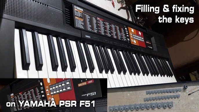 TECLADO YAMAHA PSR-F51 – Mivianyk