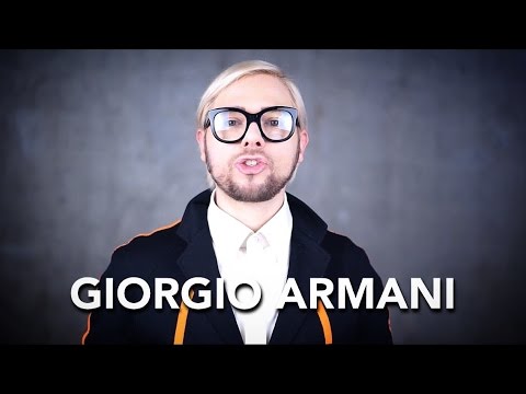 giorgio armani pronunciation