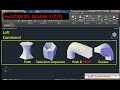 How to use loft command in autocad 3d module 2 lecture 2 of 3