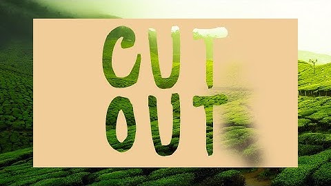 Masking Effect (Cut Out) in p5.js - part 2/2