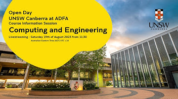 ADFA Open Day course information session – Computing and Engineering