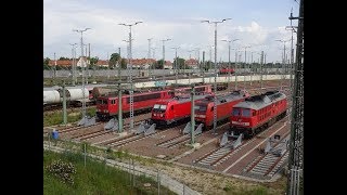 Güterbahnhof Halle am 31.05.2019