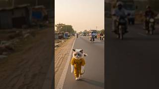 Cat Ai shorts🐈❤️/ Funny animal compilation 🔥👻 #shorts #youtubeshorts #animals #ai