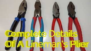 Lineman's Pliers Comparison/Klein, Channellock, Knipex and Milwaukee.