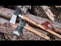Unstoppable axe combination for splitting firewood