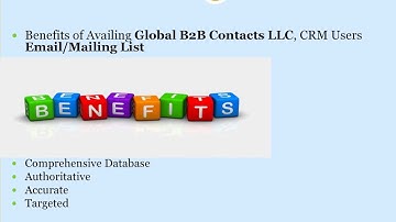 CRM Users Email List Worldwide