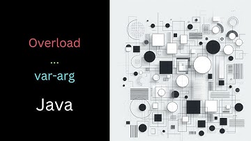 Sobrecarga (Overload) de Métodos  y var-args en Java