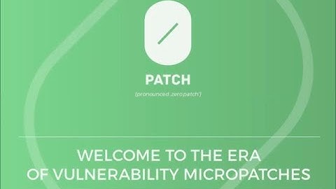 0patch. No more patching headaches.