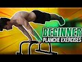 Best Planche Exercises For Beginners (TUTORIAL)
