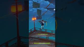 It almost feels like cheating after using wanderer🙂 #genshinimpact #genshin #short