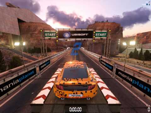 Прохождение карт Track mania 2 canyon