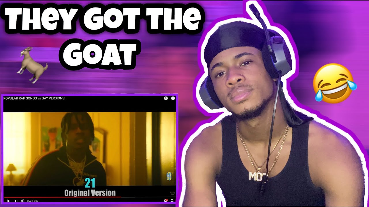 POPULAR RAP SONGS Vs GAY VERSIONS Reaction Hilarious YouTube