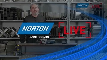 Norton Live: How to remove rust and paint using a right angle grinder