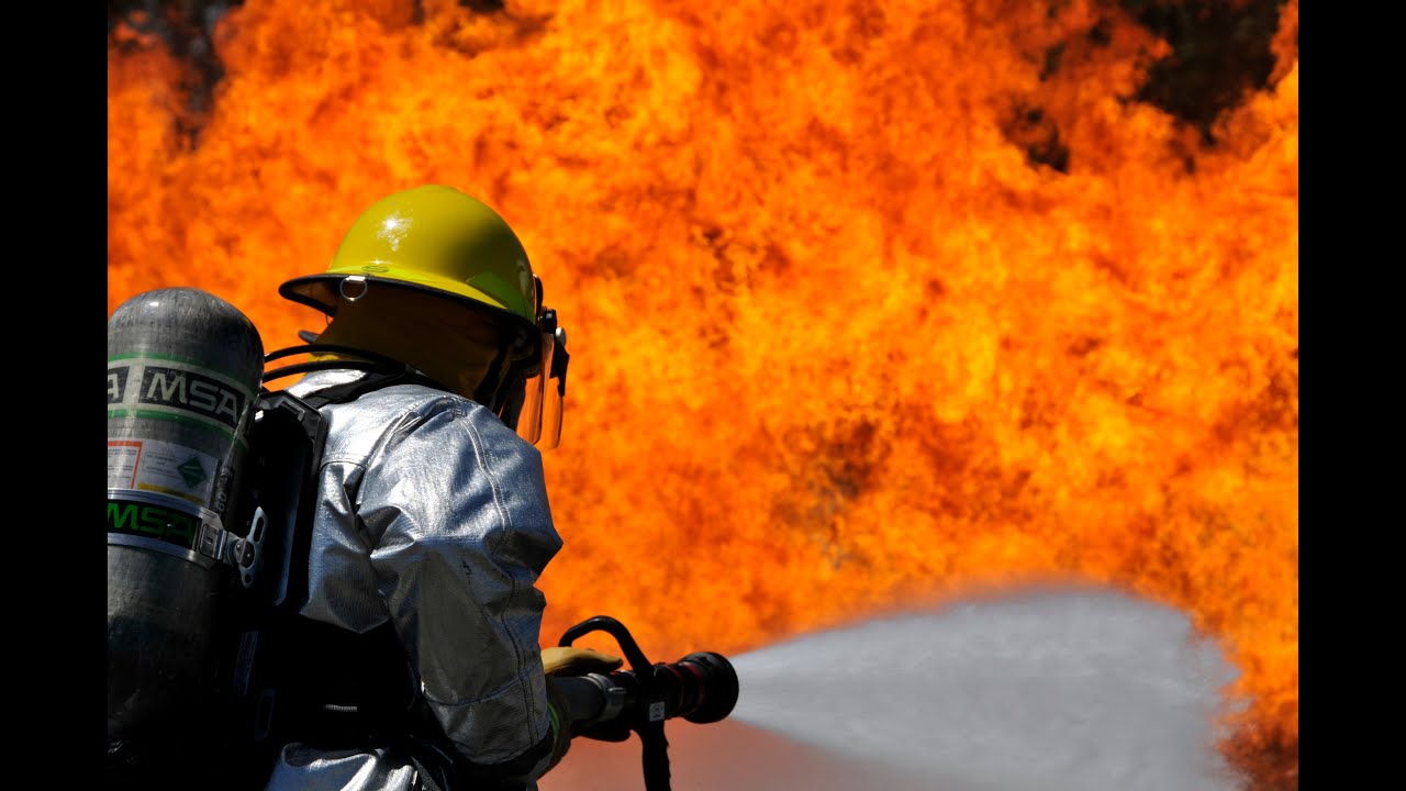 Aircraft Fire Training Video - 177th Fighter Wing Fire Department, U.S. Air Force Air National Guard
